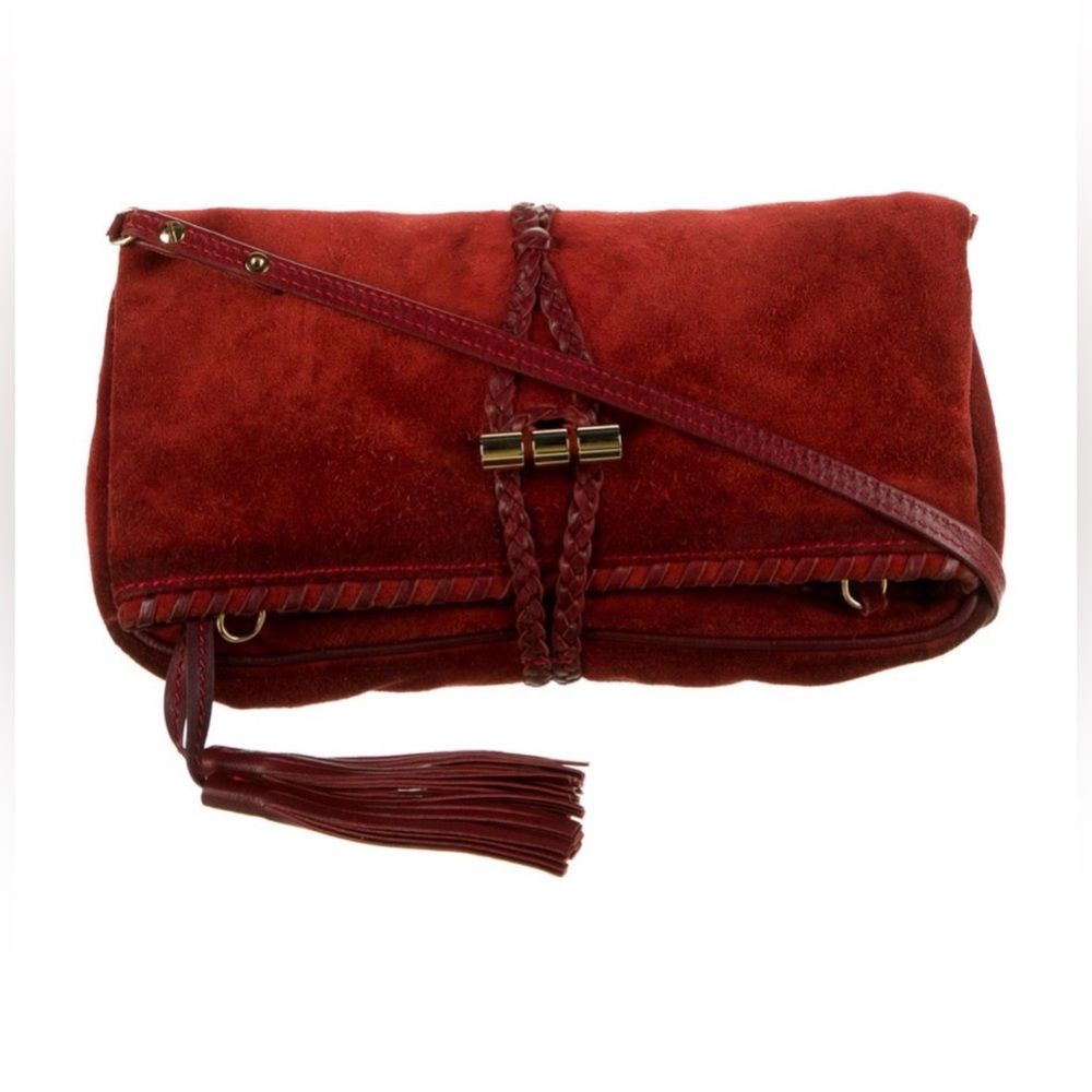 Fratelli Rossetti
Red Suede Shoulder Bag
